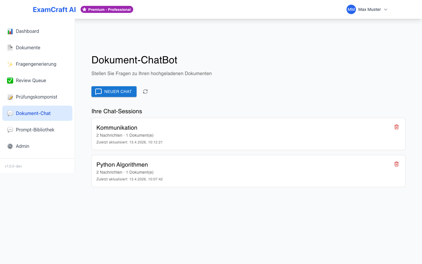 Chatbot Interface