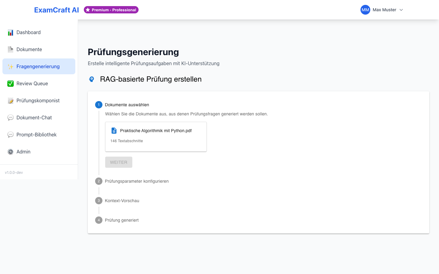 Fragengenerierung