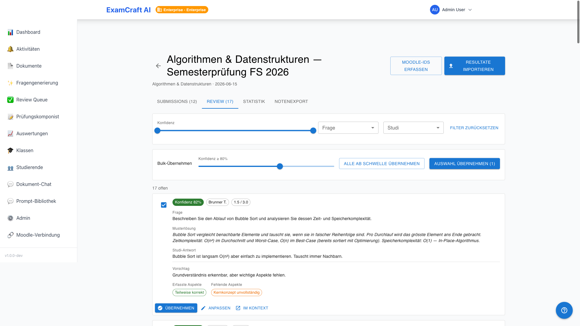 Bulk-Approve — Dialog